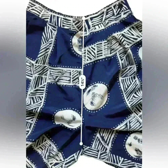 Vintage 80s Teddi Trouser Blouse Shorts Women’s 26” Waist - Picture 9 of 11